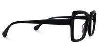 Eladio - Rectangle Black Eyeglasses | Vooglam 