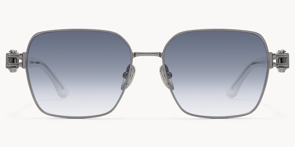 The Architect - Rectangle Black Sunglasses