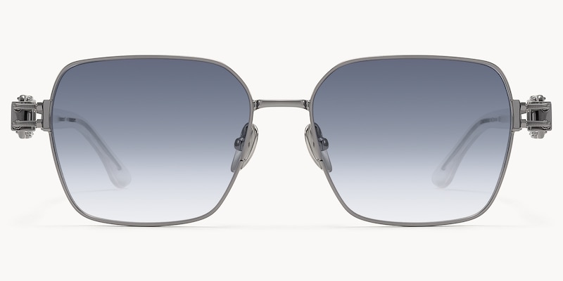 The Architect - Rectangle Black Sunglasses