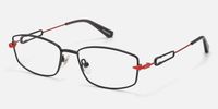 Bladework - Rectangle Black Eyeglasses