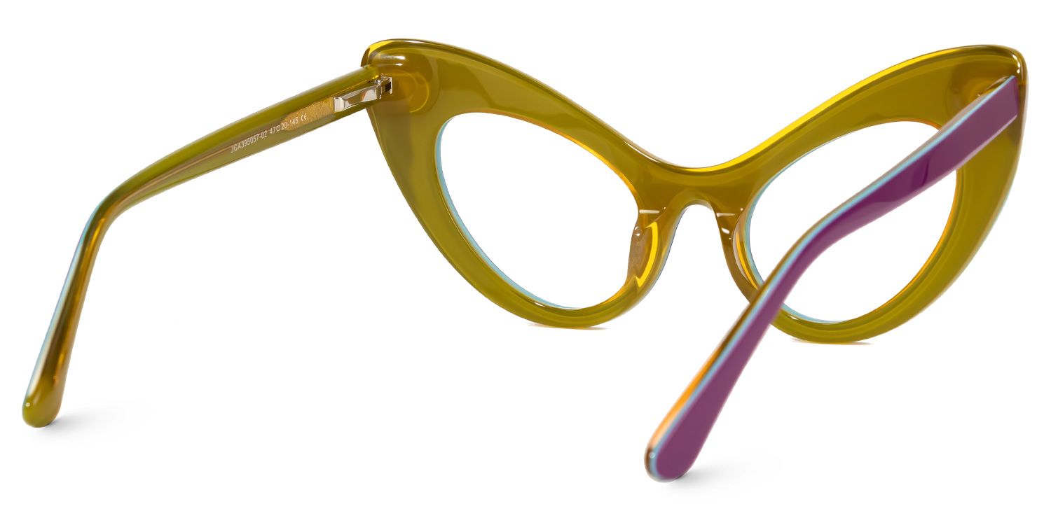 Danesha - Cat Eye Purple Eyeglasses product detail 3