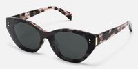 Cicely - Tortoise Cat Eye Sunglasses | Vooglam Side View