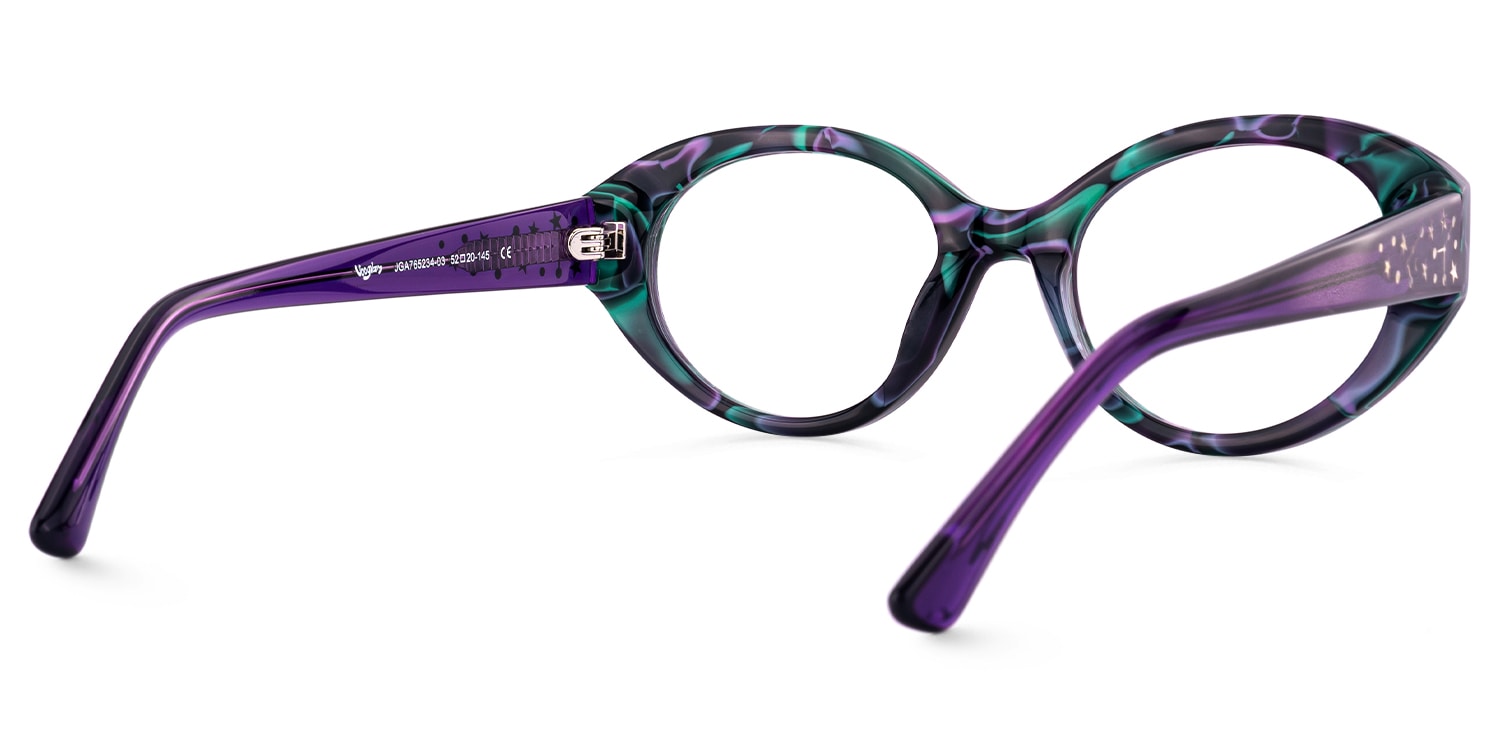 Starlust - Oval Two-tone Eyeglasses
