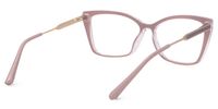 Idonea - Butterfly Pink Eyeglasses | Vooglam Side View