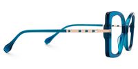 Elwilda - Butterfly Blue Eyeglasses | Vooglam