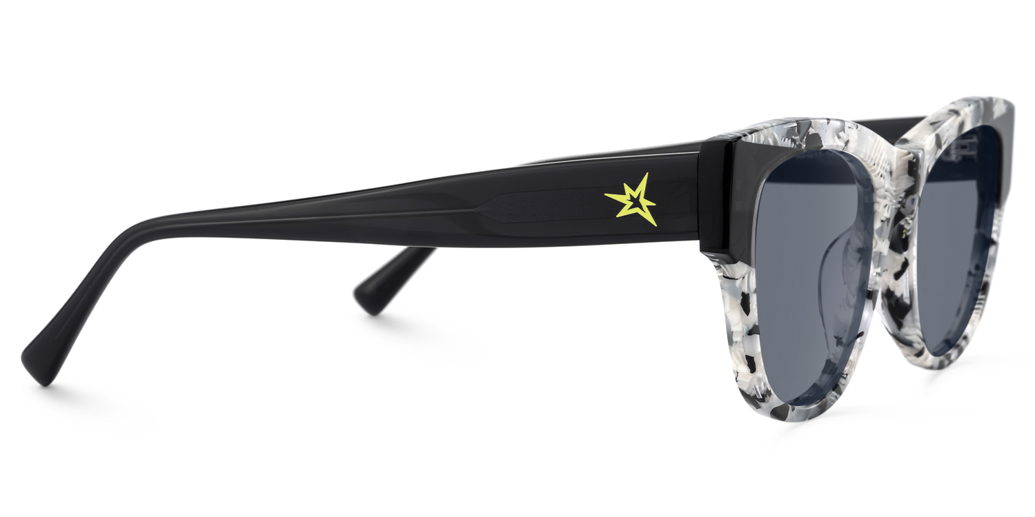 Fusion - Cat Eye Pattern Sunglasses - 4