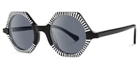 Hypnotic - Geometric Black Sunglasses - 2