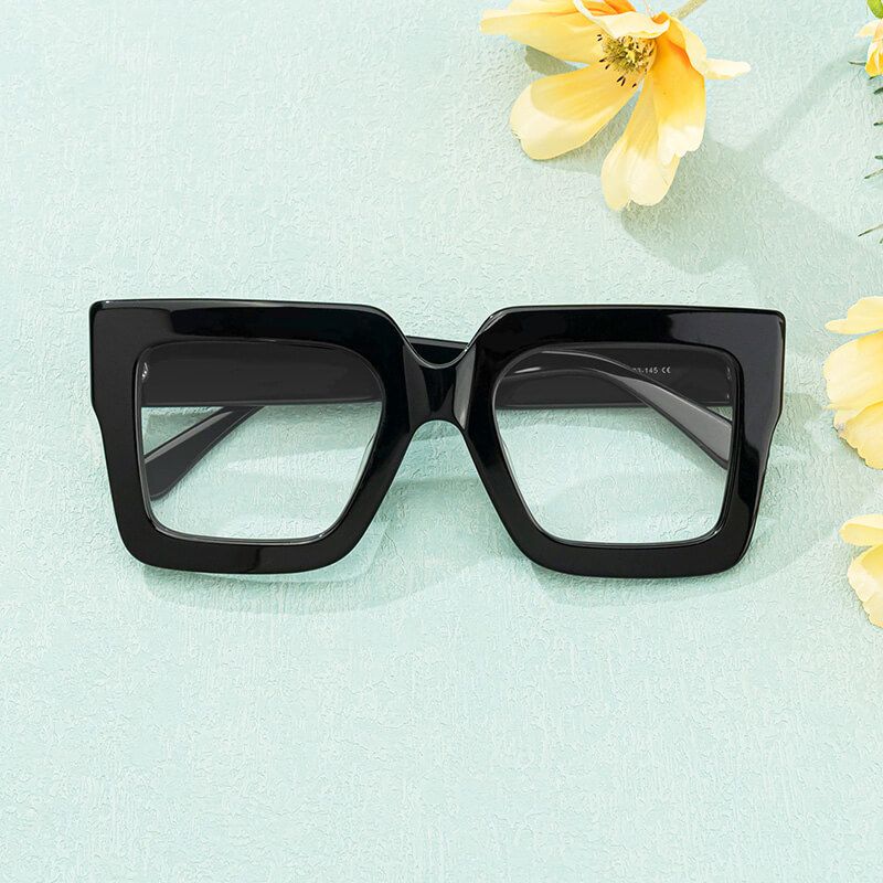 Black square frames