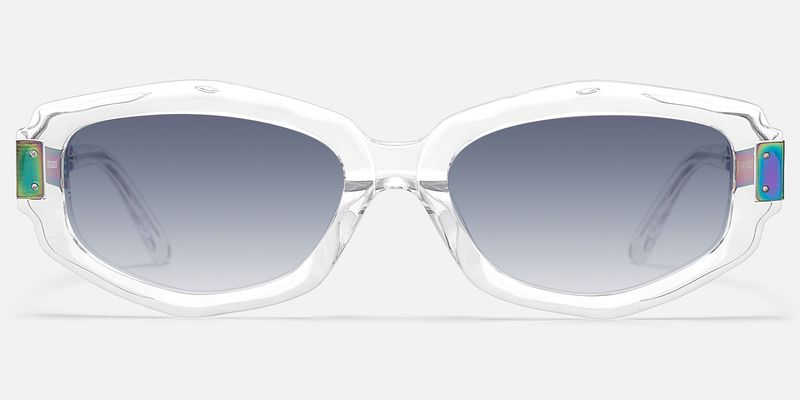 Spire - Geometric Transparent Sunglasses