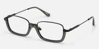Basel - Rectangle Black Eyeglasses