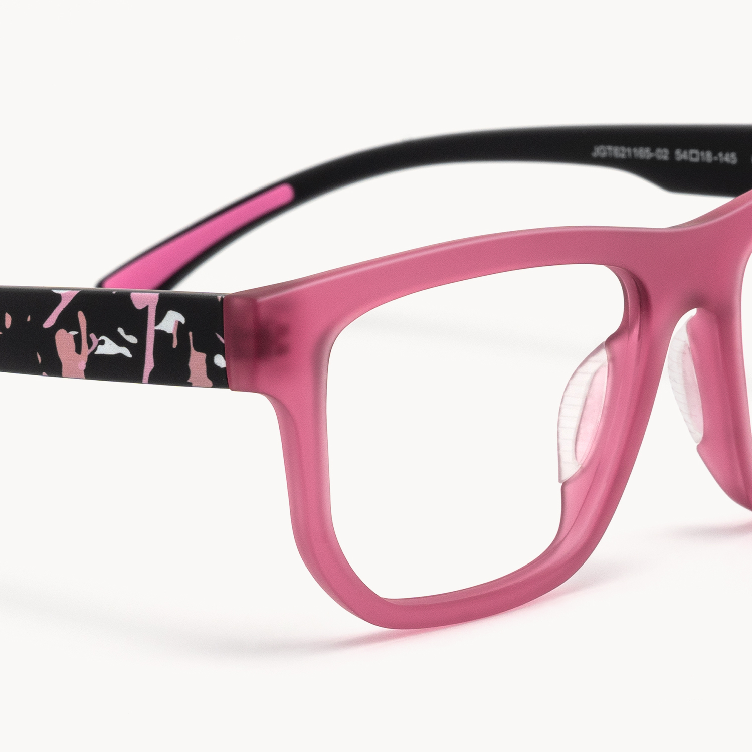 Nocturnal - Geometric Purple Eyeglasses - 5