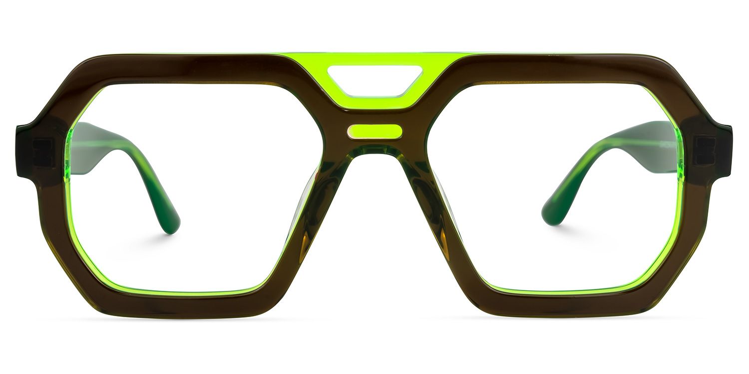 Ebbo - Aviator Black Eyeglasses | Vooglam Angle View