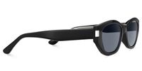 Reign - Geometric Black Sunglasses | Vooglam 