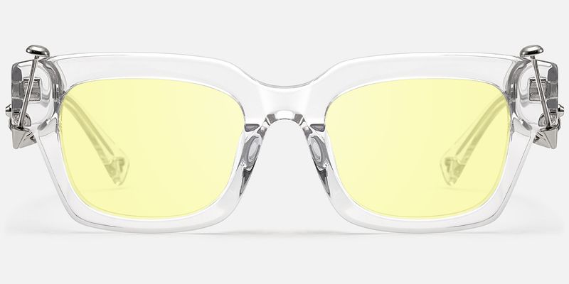 Sabrina - Rectangle Crystal Sunglasses