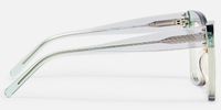 Destiney Butterfly Grey Ombre Prescription Glasses | Vooglam Side View