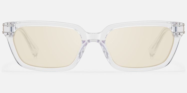 Scarpa - Clear Double Wire Light Tint Sunglasses | Vooglam