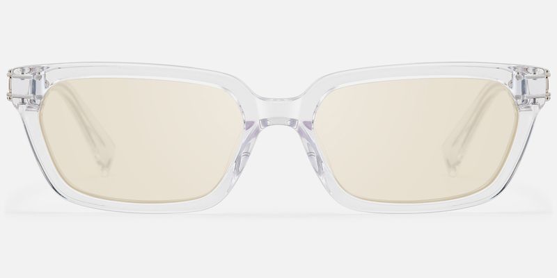 Scarpa - Clear Double Wire Light Tint Sunglasses | Vooglam
