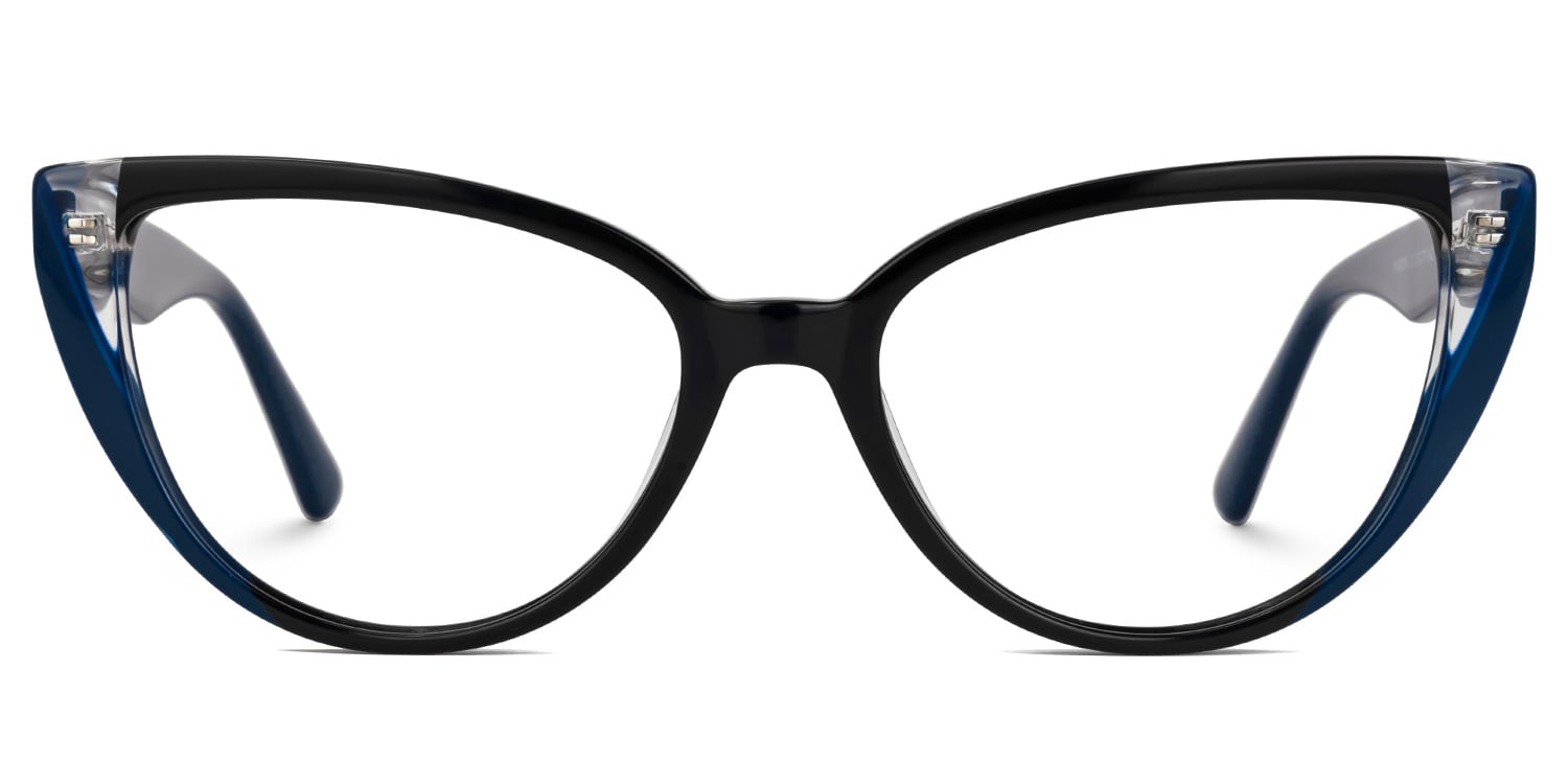 

Demarion - Cat Eye Black Eyeglasses
