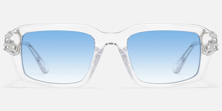 Vorpal - Thorn Deco Clear Blue Sunglasses | Vooglam
