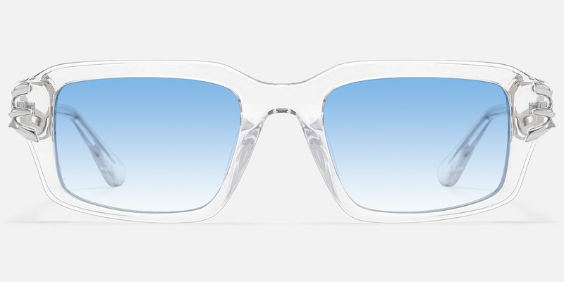 Vorpal - Thorn Deco Clear Blue Sunglasses | Vooglam