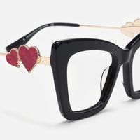 Lacretia - Butterfly Black Eyeglasses | Vooglam Design Details
