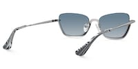 Viva - Cat Eye Black Sunglasses - 3