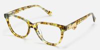 Purrfect - Cat Eye Pattern Eyeglasses | Vooglam Front View