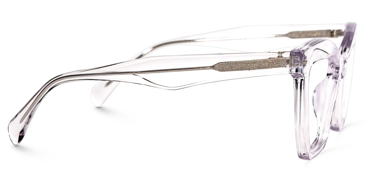 Sheldon - Geometric Crystal Eyeglasses | Vooglam 4