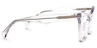 Sheldon - Geometric Crystal Eyeglasses | Vooglam 