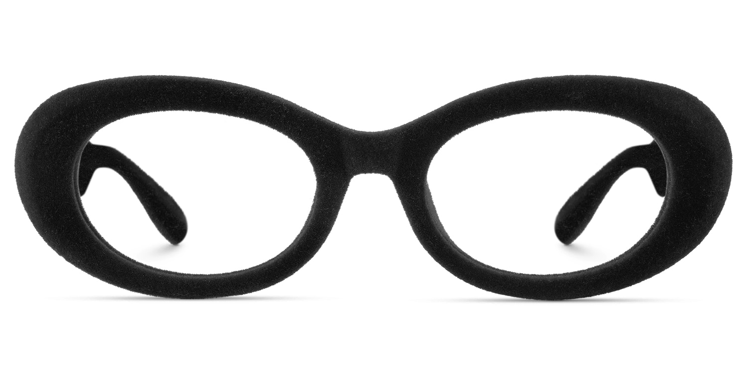

Royale - Oval Black Eyeglasses