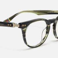 Vintel - Rectangle Green Eyeglasses | Vooglam Design Details