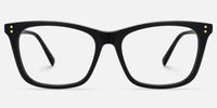ECO Wafiya - Rectangle Black Eyeglasses | Vooglam Angle View