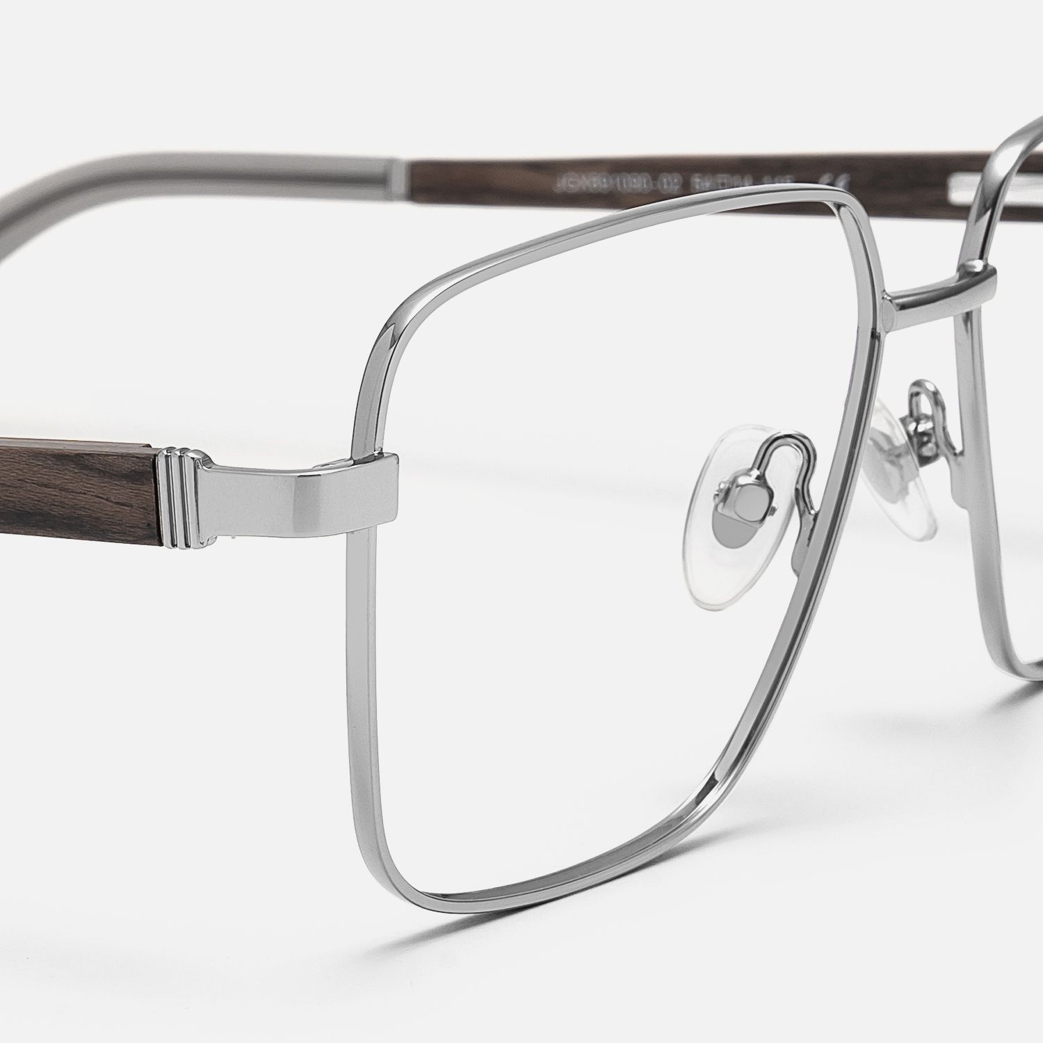 Griot - Square Silver Eyeglasses product detail 4