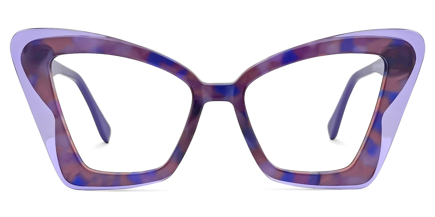 

Josiah - Cat Eye Purple/Floral Eyeglasses
