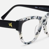 Fusion - Cat Eye Pattern Eyeglasses | Vooglam Design Details