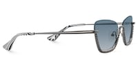 Viva - Cat Eye Black Sunglasses - 4