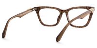 Jaiana - Cat Eye Animal Eyeglasses | Vooglam Side View