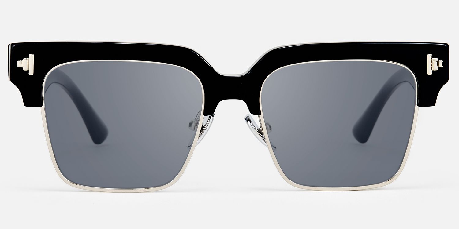 Nathifa - Browline Black Sunglasses product detail 2