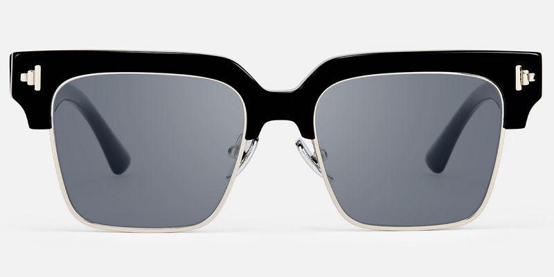 Nathifa - Browline Black Sunglasses