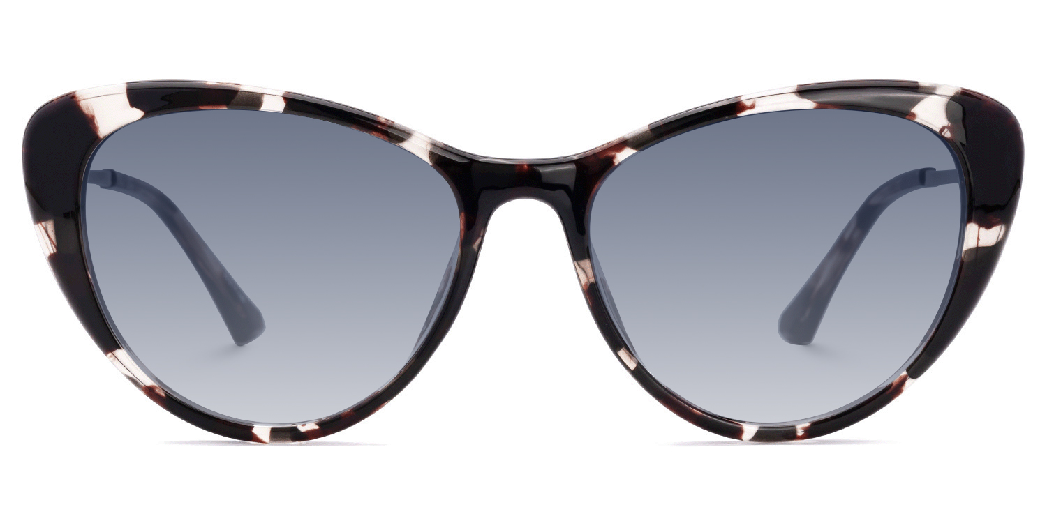 Kailano - Cat Eye Pattern Prescription Sunglasses - 1