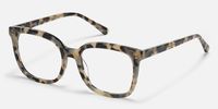 Kaiser - Square Tortoise Eyeglasses | Vooglam Front View