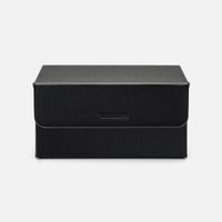 Fourfold Eyewear Case -  Black | Vooglam Side View