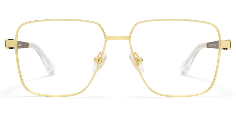 Griot - Square Gold Eyeglasses