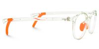 Joshua - Round Green Kids Eyeglasses | Vooglam