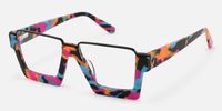 Dardhan - Rectangle Multicolor Eyeglasses