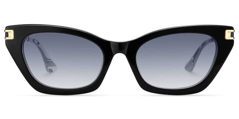Siren - Cat Eye Black Sunglasses
