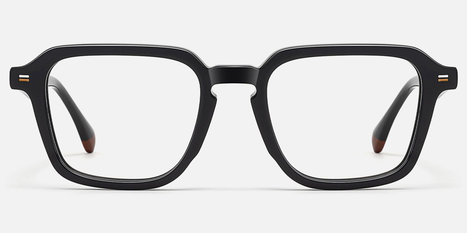 Maven - Square Black Eyeglasses product detail 2