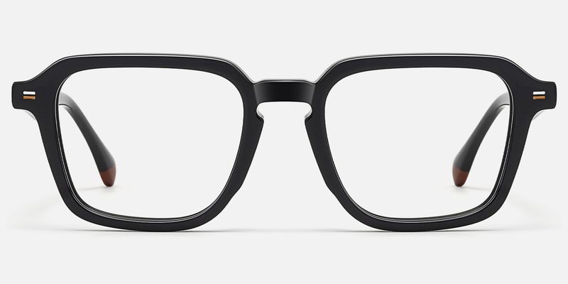 Maven - Square Black Eyeglasses