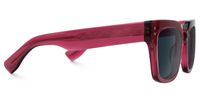 Dawid - Rectangle Red Sunglasses | Vooglam 
