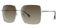 Elmer - Aviator Silver Sunglasses | Vooglam Front View